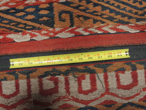 Kilim Blue Runner Flat Woven 50 X 103  Area Rug 100-110369 Image 9