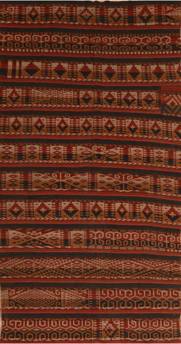 Kilim Blue Runner Flat Woven 50 X 103  Area Rug 100-110369 Image 0