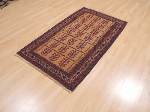 Kilim Red Flat Woven 32 X 53  Area Rug 100-110403 Image 2