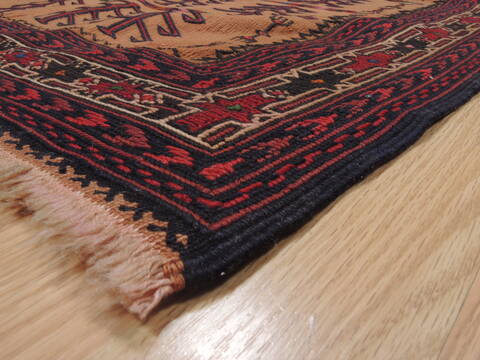 Kilim Red Flat Woven 32 X 53  Area Rug 100-110403 Image 7
