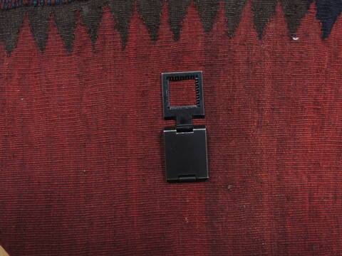 Kilim Red Square Flat Woven 38 X 40  Area Rug 100-110404 Image 8