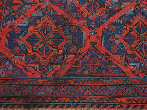 Kilim Red Flat Woven 71 X 110  Area Rug 100-110411 Image 4