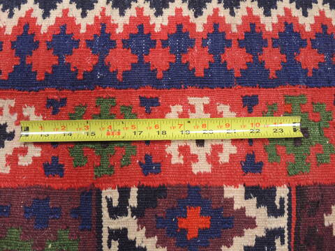 Kilim Blue Flat Woven 59 X 87  Area Rug 100-110416 Image 7