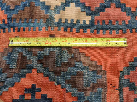 Kilim Red Flat Woven 47 X 77  Area Rug 100-110424 Image 7