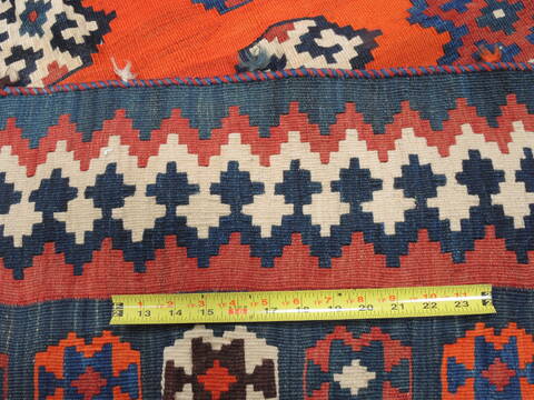 Kilim Red Flat Woven 47 X 76  Area Rug 100-110441 Image 7