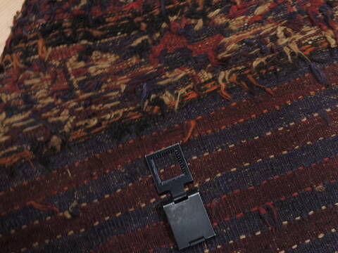 Kilim Blue Flat Woven 58 X 90  Area Rug 100-110458 Image 7