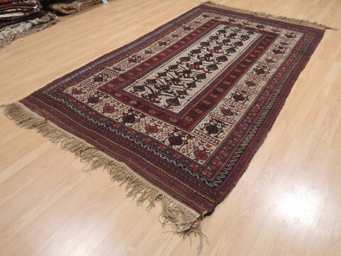 Kilim Red Flat Woven 410 X 83  Area Rug 100-110460 Image 2