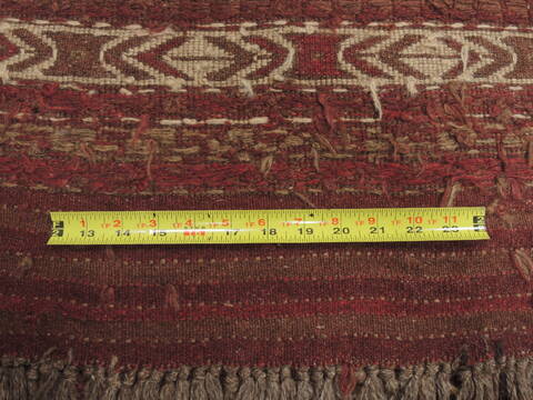 Kilim Brown Flat Woven 49 X 86  Area Rug 100-110464 Image 6