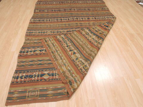 Kilim Beige Flat Woven 56 X 92  Area Rug 100-110467 Image 7
