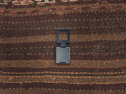 Kilim Brown Flat Woven 57 X 92  Area Rug 100-110477 Image 8