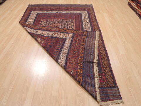 Kilim Blue Flat Woven 53 X 86  Area Rug 100-110479 Image 5