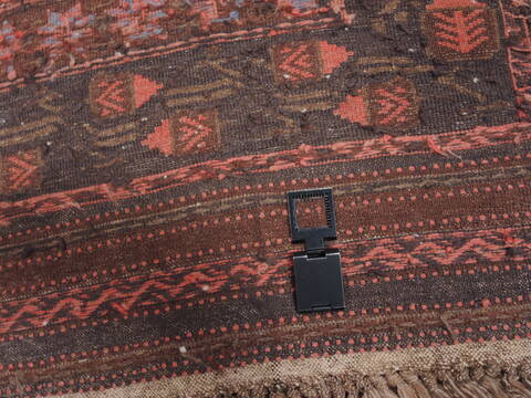 Kilim Brown Flat Woven 49 X 711  Area Rug 100-110480 Image 7