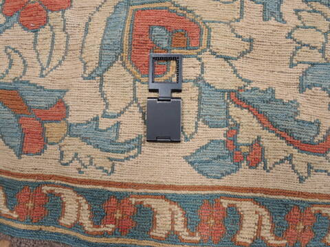 Kilim Green Flat Woven 79 X 910  Area Rug 100-110485 Image 8