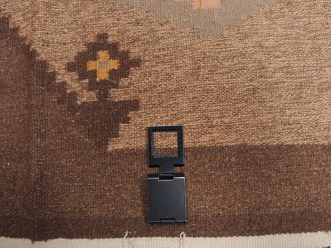 Kilim Brown Flat Woven 48 X 79  Area Rug 100-110486 Image 7