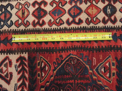 Kilim Blue Flat Woven 411 X 71  Area Rug 100-110489 Image 7