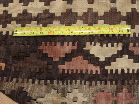 Kilim Brown Flat Woven 43 X 69  Area Rug 100-110490 Image 6