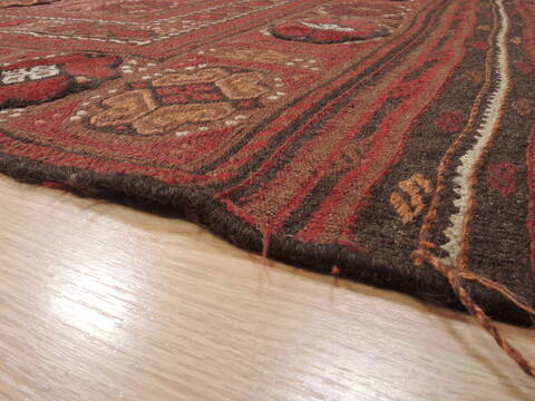 Kilim Red Flat Woven 511 X 87  Area Rug 100-110494 Image 6