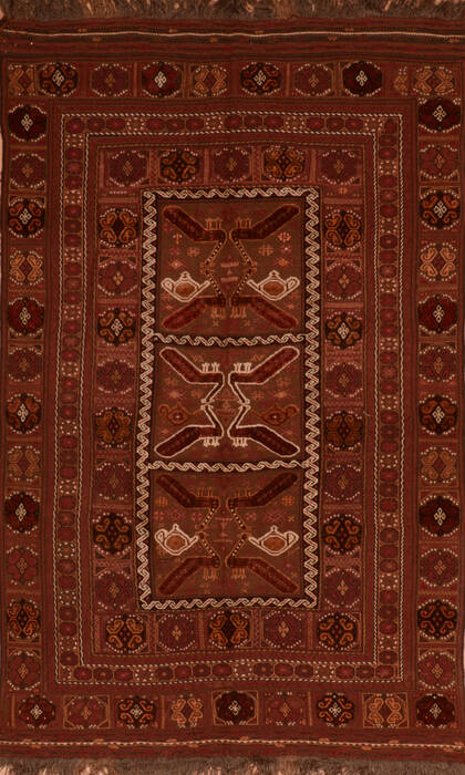 Kilim Red Flat Woven 511 X 87  Area Rug 100-110494 Image 0