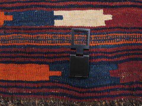 Kilim Red Runner Flat Woven 47 X 100  Area Rug 100-110503 Image 7