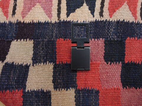 Kilim Multicolor Flat Woven 49 X 92  Area Rug 100-110504 Image 7