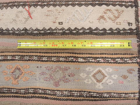 Kilim Beige Flat Woven 311 X 86  Area Rug 100-110505 Image 6