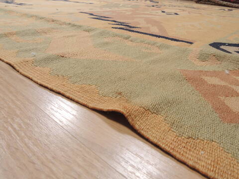Kilim Beige Flat Woven 911 X 1711  Area Rug 100-110506 Image 6