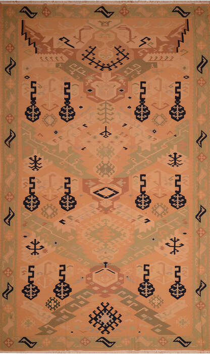 Kilim Beige Flat Woven 911 X 1711  Area Rug 100-110506 Image 0