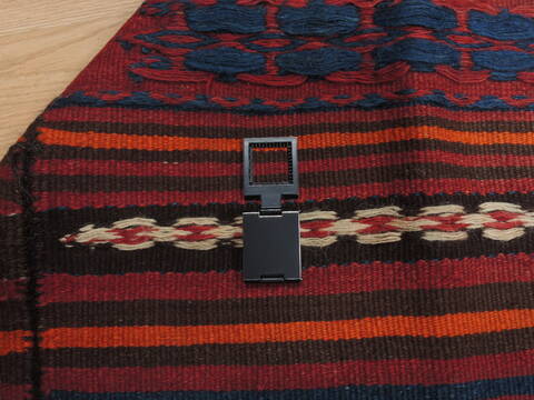 Kilim Red Runner Flat Woven 44 X 113  Area Rug 100-110508 Image 6