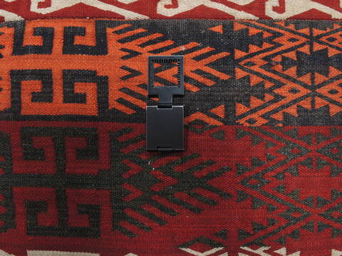 Kilim Red Flat Woven 64 X 123  Area Rug 100-110509 Image 8