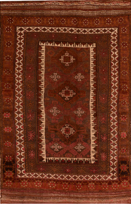 Kilim Red Flat Woven 47 X 73  Area Rug 100-110517 Image 0