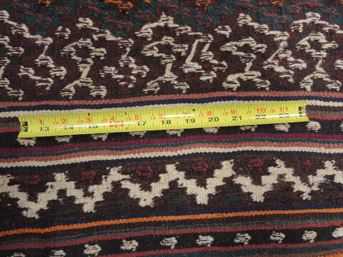 Kilim Brown Flat Woven 51 X 611  Area Rug 100-110531 Image 6