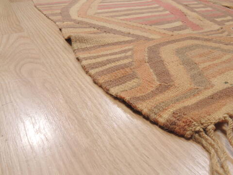 Kilim Beige Flat Woven 82 X 115  Area Rug 100-110590 Image 4