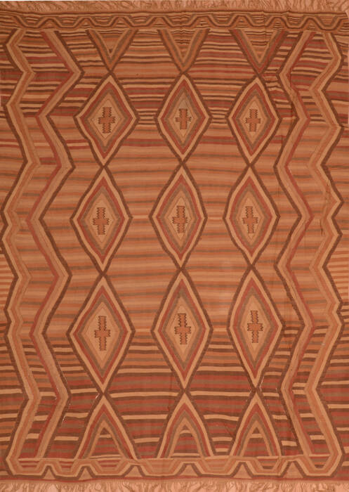 Kilim Beige Flat Woven 82 X 115  Area Rug 100-110590 Image 0