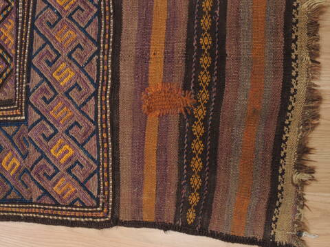 Kilim Brown Flat Woven 54 X 92  Area Rug 100-110595 Image 10