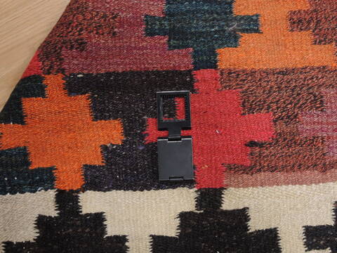 Kilim Red Flat Woven 410 X 92  Area Rug 100-110610 Image 7