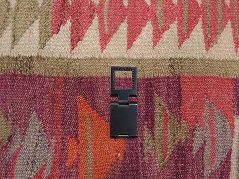 Kilim Red Flat Woven 48 X 92  Area Rug 100-110621 Image 7