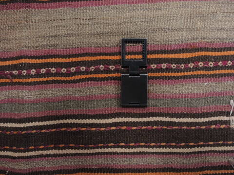 Kilim Red Runner Flat Woven 46 X 103  Area Rug 100-110626 Image 7