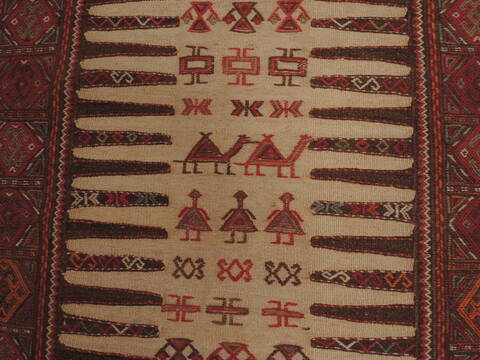 Kilim Red Flat Woven 211 X 54  Area Rug 100-110639 Image 6