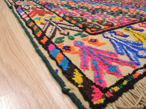 Kilim Multicolor Flat Woven 48 X 71  Area Rug 100-110641 Image 6