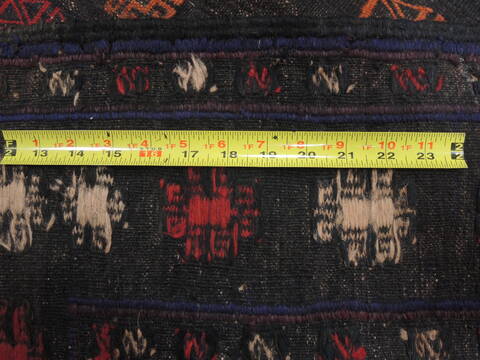 Kilim Blue Square Flat Woven 39 X 41  Area Rug 100-110646 Image 8