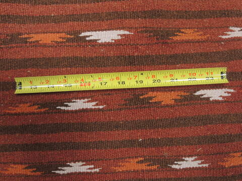 Kilim Brown Flat Woven 37 X 64  Area Rug 100-110647 Image 6