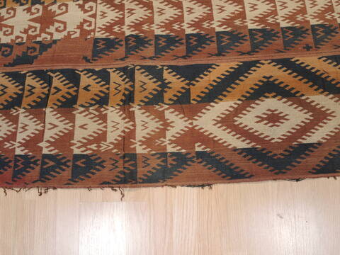 Kilim Brown Flat Woven 52 X 83  Area Rug 100-110663 Image 8