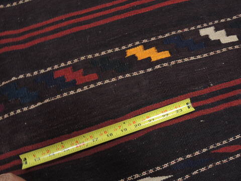 Kilim Blue Runner Flat Woven 44 X 135  Area Rug 100-110689 Image 7