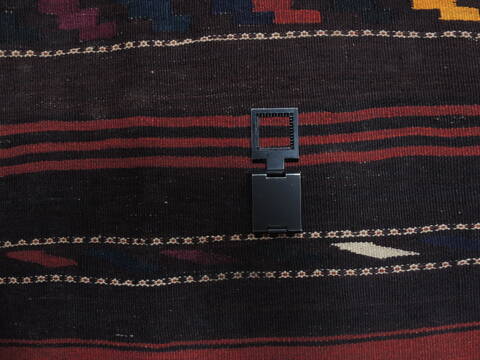 Kilim Blue Runner Flat Woven 44 X 135  Area Rug 100-110689 Image 8