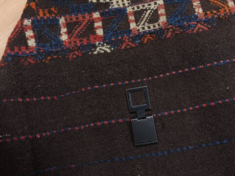Kilim Brown Flat Woven 411 X 69  Area Rug 100-110690 Image 8