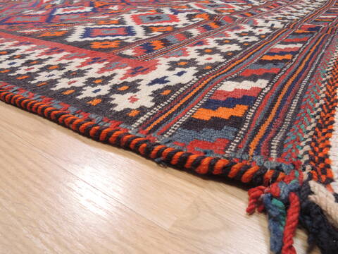Kilim Red Flat Woven 55 X 80  Area Rug 100-110691 Image 6