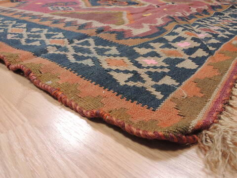 Kilim Red Flat Woven 53 X 710  Area Rug 100-110692 Image 4