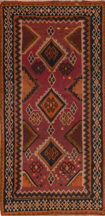 Kilim Red Flat Woven 53 X 710  Area Rug 100-110692 Image 0