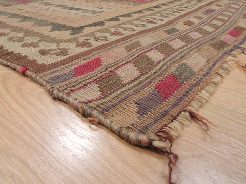 Kilim Brown Flat Woven 48 X 77  Area Rug 100-110693 Image 4