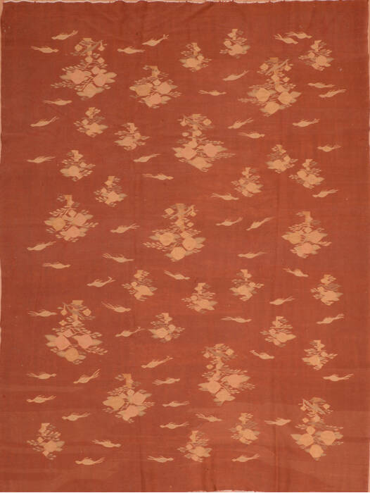 Kilim Brown Flat Woven 710 X 100  Area Rug 100-110698 Image 0